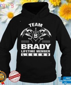 Team BRADY Lifetime Member Gifts T Shirt