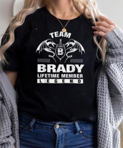 Team BRADY Lifetime Member Gifts T Shirt