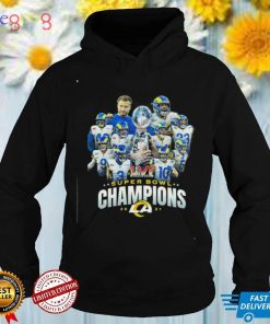 HOT HOT Los Angeles Rams Super Bowl LVI Champions 2021 2022 Unisex T shirt