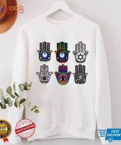 Womens Evil Eye Hand Of Hamsa Shirt