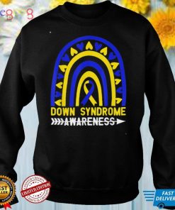 World Down Syndrome Day Awareness Rainbow Tee Shirt