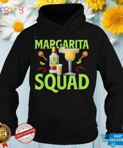 Margarita Squad Mexican Hat Happy Cinco De Mayo T Shirt
