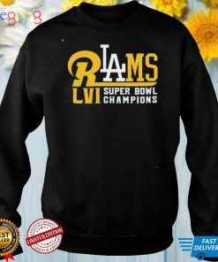 Los Angeles Rams Dodgers T Shirt NFL Football Super Bowl LVI