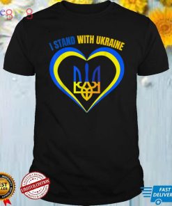 Ukrainian Lover I Stand With Ukraine Heart T Shirt