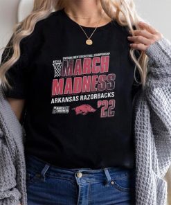 Arkansas Razorbacks NCAA Men's Basketball March Madness Graphic Unisex T shirt