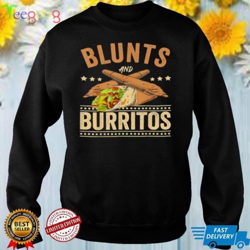 Blunts And Burritos Mexican Food Weed Smoker Stoner Shirt