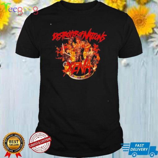 Destroyer of Nations Tour Xena shirt