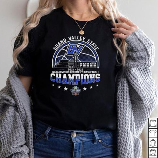 Grand Valley State 2022 NCAA DII Women's Basketball Champions Graphic T shirt