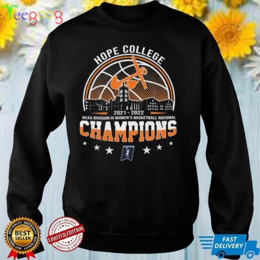 Hope College 2022 NCAA Division III Women's Basketball National Champi T shirt