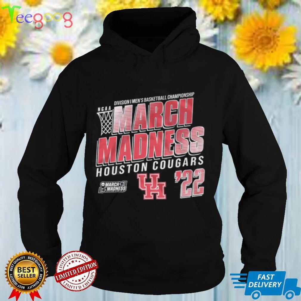 Houston Cougars NCAA Men's Basketball March Madness Vitt Graphic Unise T shirt