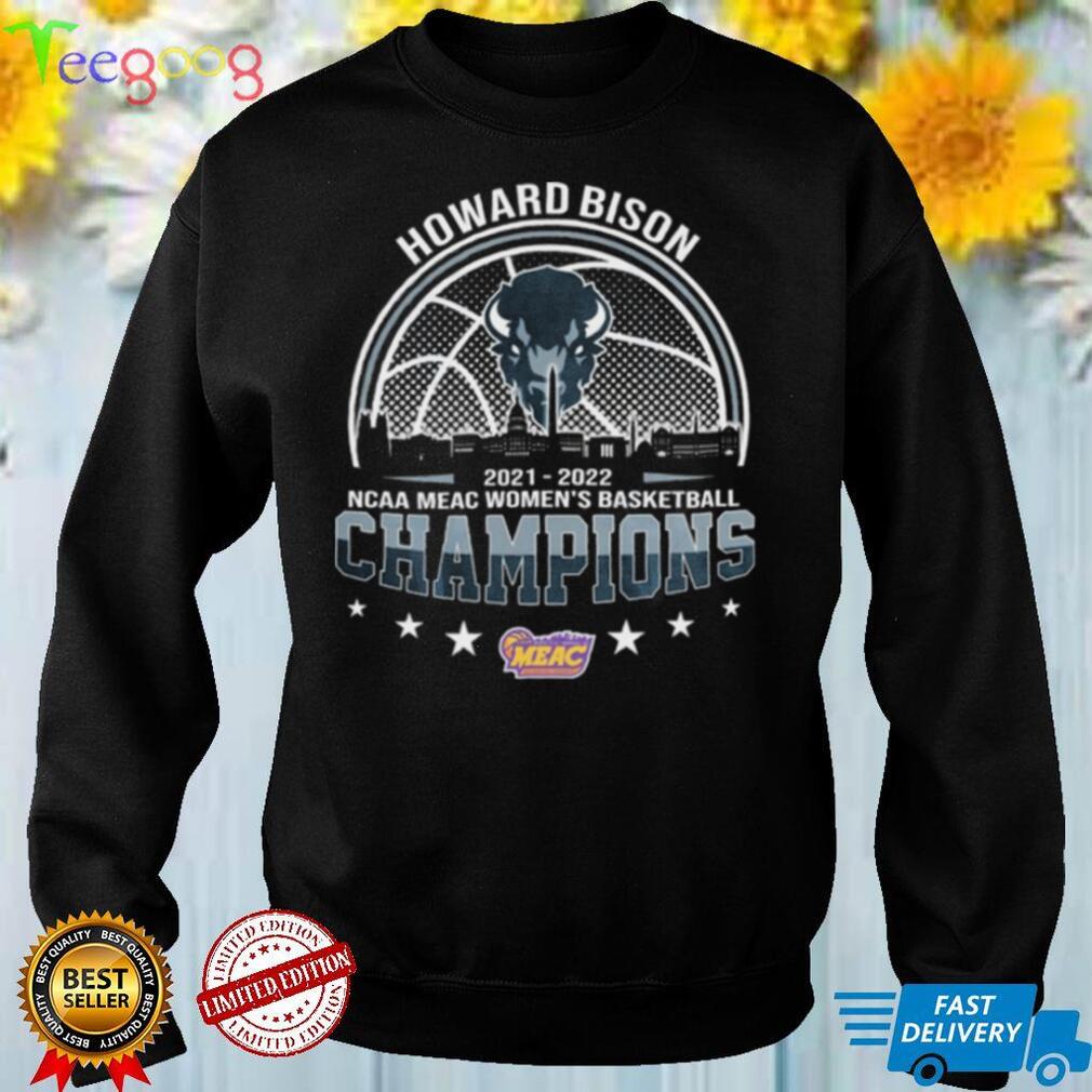 Howard Bison 2022 NCAA MEAC Women's Basketball Graphic Unisex T Shirt