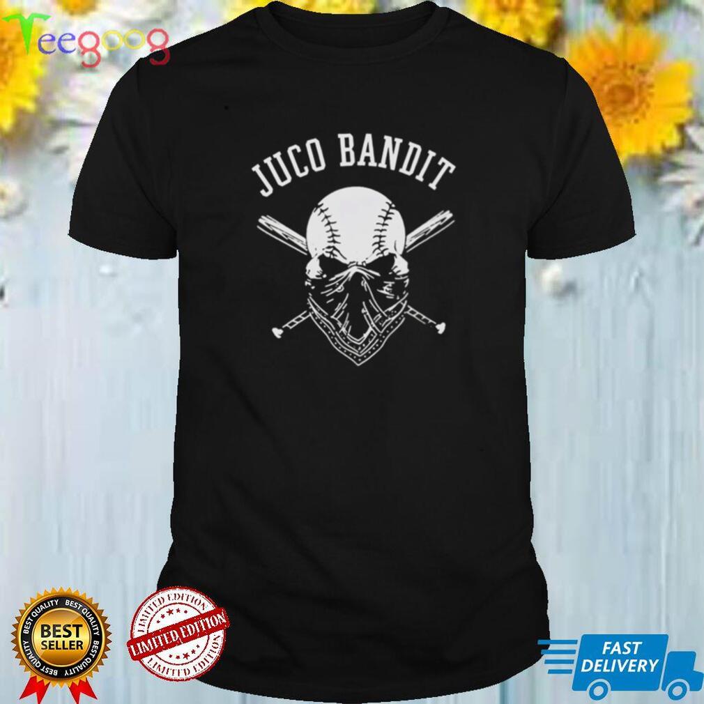 Juco Bandit skull logo T shirt