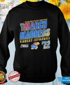 Kansas Jayhawks NCAA Men's Basketball March Madness Vitt Graphic Unise T shirt
