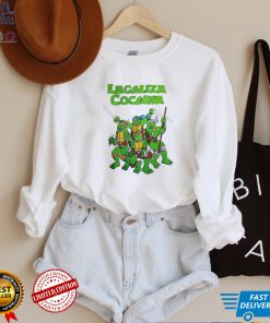Legalize cocaine Teenage Mutant Ninja Turtles shirt