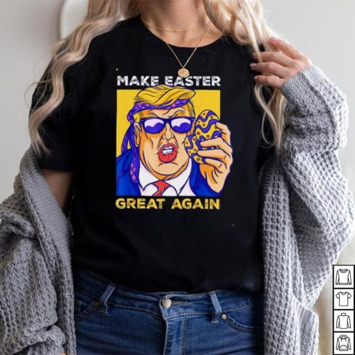 Make Easter Great Again Trump Easter Egg Usa T Shirt