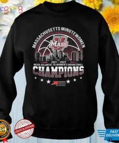 Massachusetts Minutewomen 2022 NCAA Atlantic 10 Women's Basketball Gra T shirt