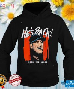 Men’s Justin Verlander JV’s Baaaaack shirt