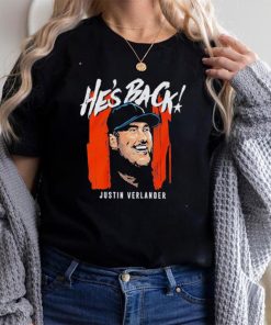 Men’s Justin Verlander JV’s Baaaaack shirt