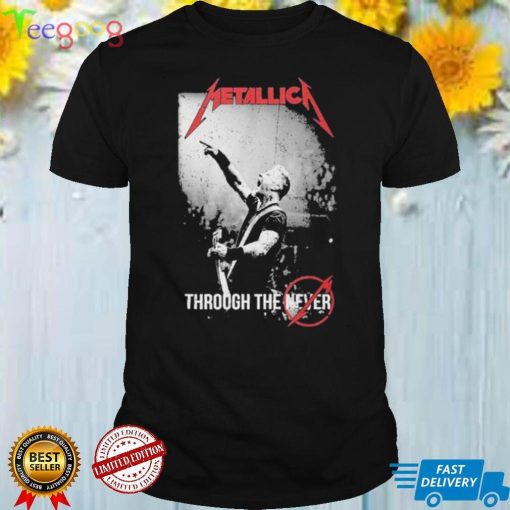 Metallica through the never shirt