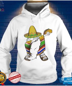 Mexican Dabbing Gnome Cinco De Mayo Poncho Sombrero Taco Shirt