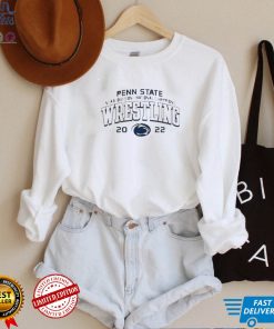 Nice penn State 2022 10X Wrestling NCAA National Champs Double Sided T Shirt