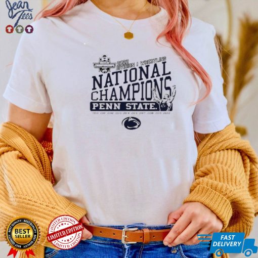 Original penn State Nittany Lions Blue 84 2022 NCAA Wrestling National Champions T Shirt
