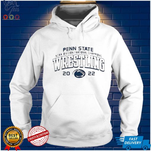 Penn State Nittany Lions Blue 84 2022 NCAA Wrestling National Champions T Shirt