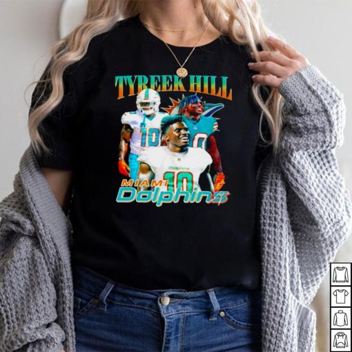 Tyreek Hill 10 Miami Dolphins T shirt