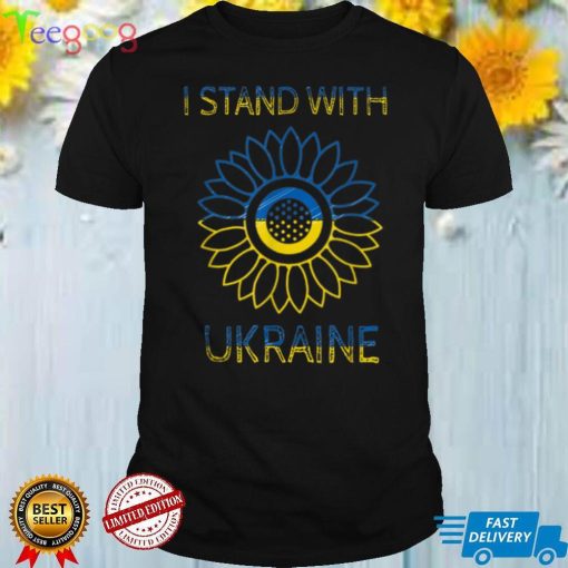Ukraine Flag Sunflower, Ukrainian Support Lover T Shirt