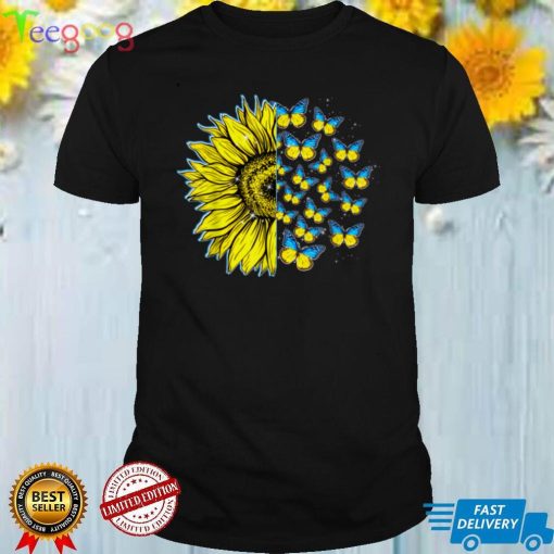 ukraine tshirt ukraine sunflower ukrainian flag sunflower T Shirt