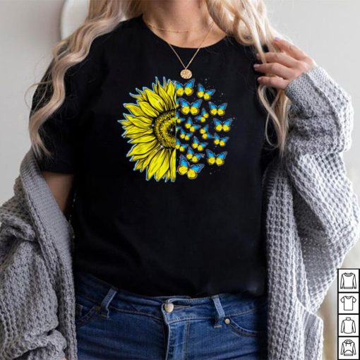ukraine tshirt ukraine sunflower ukrainian flag sunflower T Shirt