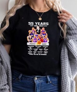 55 years Phoenix Suns 1968 2023 thank you for the memories shirt