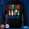 Autism, Don't Dis My Ability, Cute Crayon Cartoon Graphic T Shirt