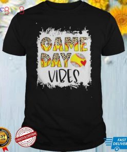 Bleached Softball Game Day Vibes Softball Season Shirt