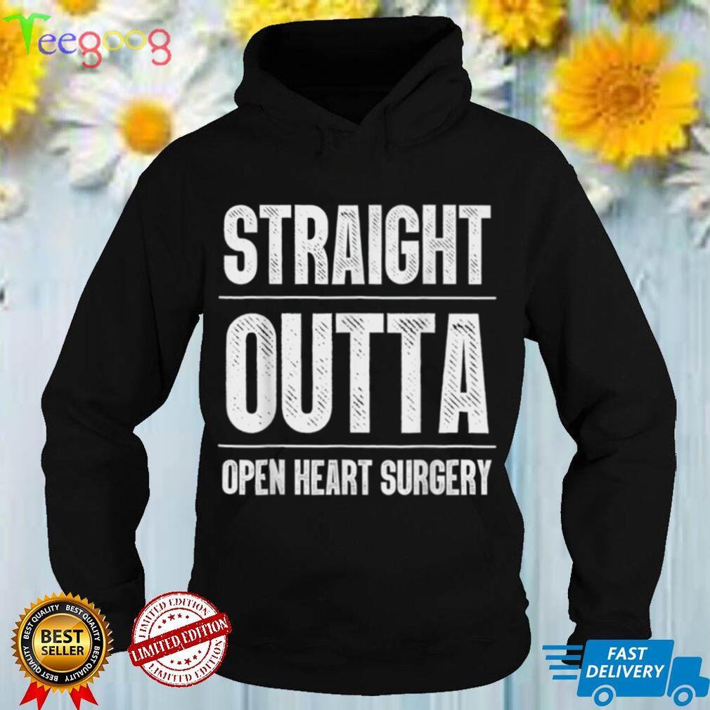Cool Open Heart Surgery Art Men Women Bypass Post Surgery T Shirt tee