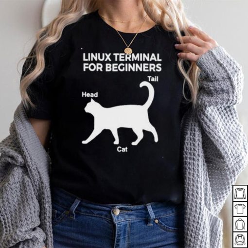 Linux Terminal for beginners shirt