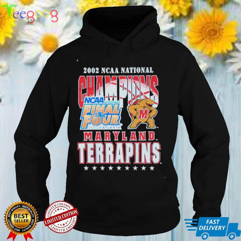 Maryland Terrapins 2002 NCAA National Champions shirt