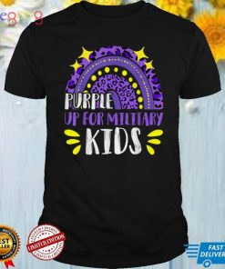 Month Of the Military Child Tee Purple Up For Military Kids T Shirt
