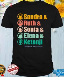 Sandra & Ruth & Sonia & Elena & Ketanji Supreme Court T Shirt