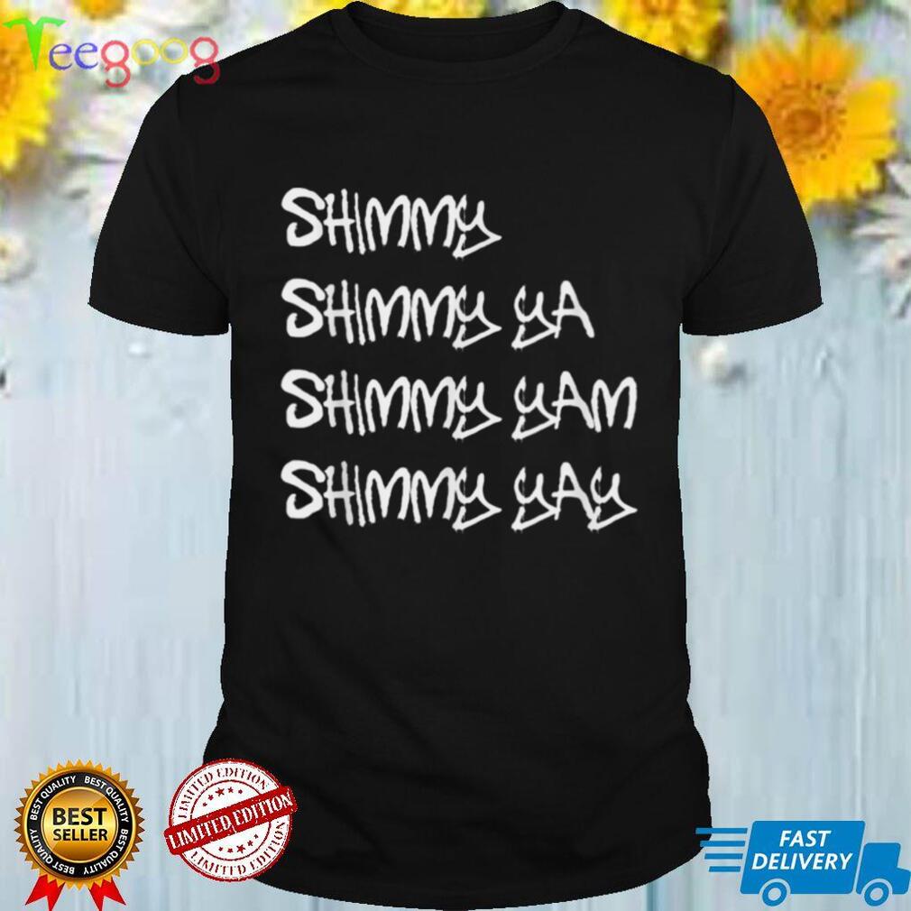 Shimmy Shimmy Ya Hip Hop Classic Rap 90s T Shirt