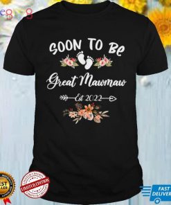 Soon To Be Great Mawmaw Gender Reveal T Shirt