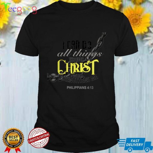 Womens I Can Do All Things Through Christ Philippians 4_13 T Shirt
