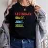 14th Birthday Gift Legendary Since June 2008 14 Years Old T Shirt