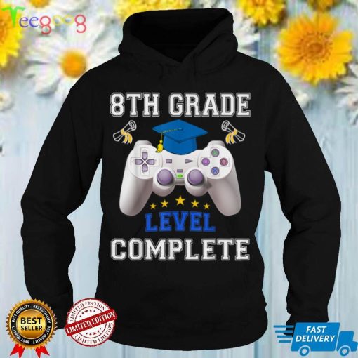 8th Grade Complete 2022 Video Game Senior Graduation Boys T Shirt