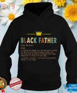 Black Father Classic New Dad Father's Day TShirt