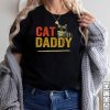 Cat Dad Cat Daddy Best Cat Dad Ever Fathers Day 80s Style T Shirt