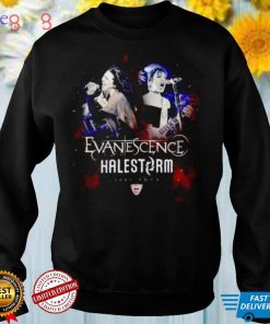 Evanescence Halestorm Tour 2021 T Shirt