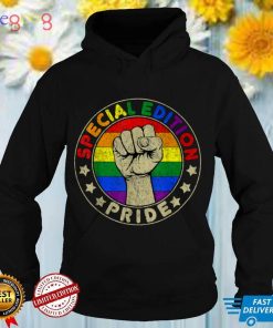 Gay Pride Fist LGBT Boys Men Special Edition T Shirt