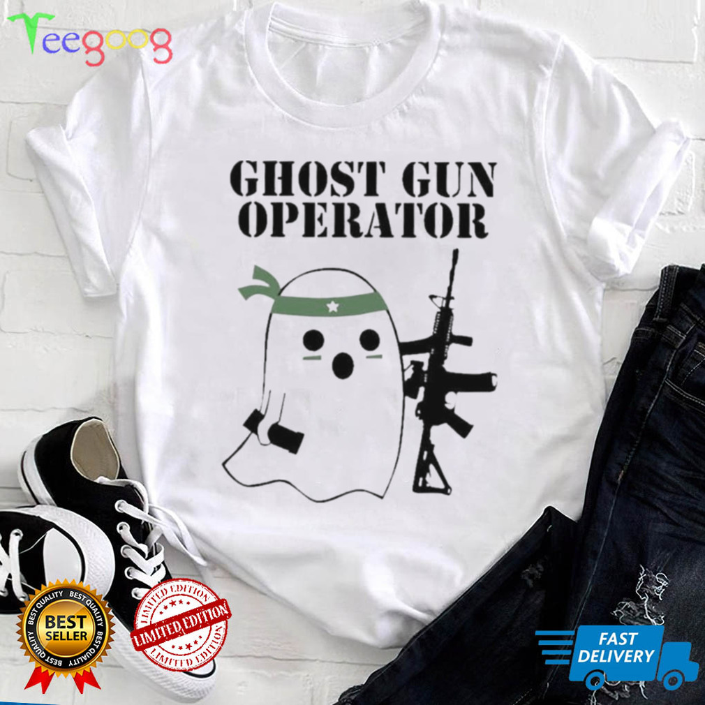 Ghost gun operator among the wildflowers shirt