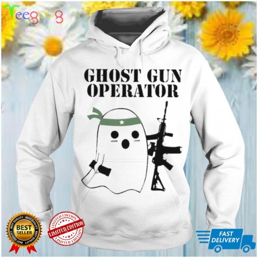 Ghost gun operator among the wildflowers shirt